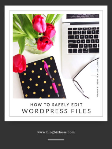 How to safely edit WordPress files